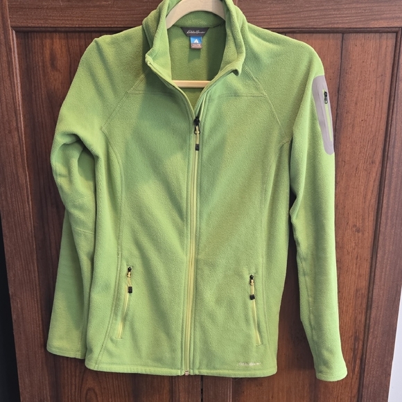 Eddie Bauer Jackets & Blazers - Eddie Bauer Bright Green Fleece Jacket